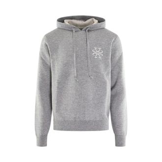 Jacob Cohen Maglia Tubico Jacquard - Heren - Hoodies - Grijs - XL - Hoodies & sweatvesten