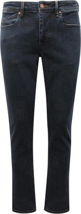 Re-hash Vintage Denim Broek Made in Italy - Heren - Slim Fit Jeans - Blauw - W32 - Denim - Jeans