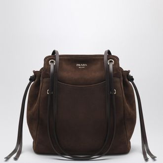Prada Medium Prada Carry shopping bag in brown