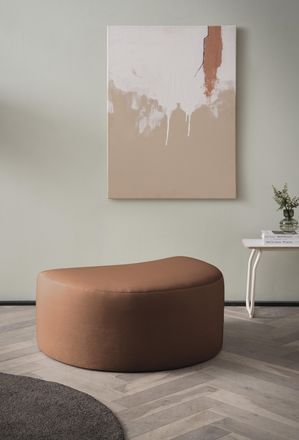 LeGer Home by Lena Gercke Hocker »Isalie, in modernen Farben und verschiedenen Stoffen« gepolstert, kombinierbar mit XXL-Sessel ISALIE