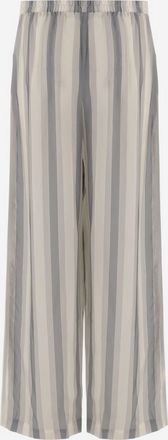 Frankie Shop Womens Trousers Cupro Grey