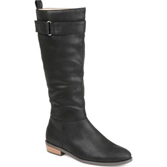 Journee Collection Lelanni Knee High Boot in Black at Nordstrom Rack, Size 6.5