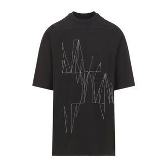 Moncler T-Shirts, male, Black, Size: M Jumbo SS T-Shirt