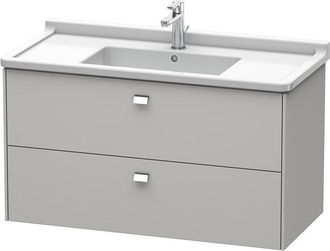 Duravit Duravit Brioso Neceser De Pared 102,0 X 46,9 Cm, Con 2 Cajones, Incl. Hueco Para Sif&oacute;n Y Delantal, Para Lavabo Starck 3 030410, Color (frente/cuerpo):
