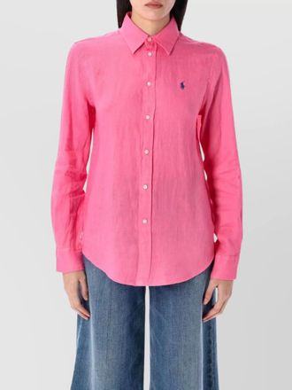 Polo Ralph Lauren linen long-sleeve shirt