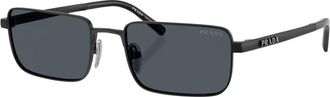 Prada D54S Zonnebril - unisex - Zonnebrillen - Zwart - 55 MM - Accessoires