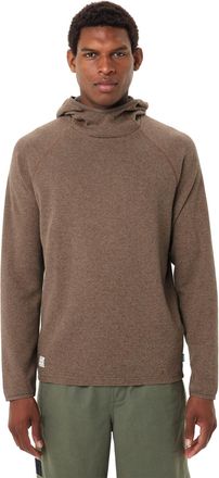 Vaude Kapuzenpullover VAUDE MENS REDMONT HOODY, Herren, Gr. XXL, tobacco, Obermaterial: 50% Baumwolle, 50% Polyester, Pullover Kapuzenpullover, f&uuml;r Sportmod