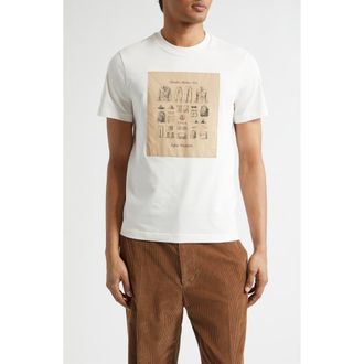 Moncler Safari Graphic T-Shirt in Silk White at Nordstrom, Size Xx-Large