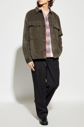 AllSaints Shams Shirt, Mens, Pink
