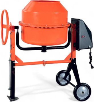 No Brand No Brand - Betoniera elettrica mixer cemento 140 lt potenza 550 watt