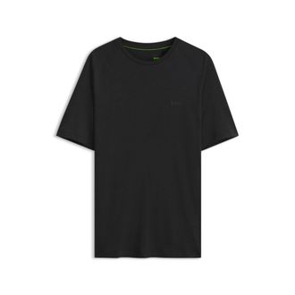 BOSS Wool-blend T-shirt with quick-dry performance