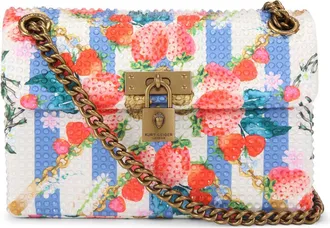 Kurt Geiger Womens Fabric Mini Brixton Bag - White - One Size