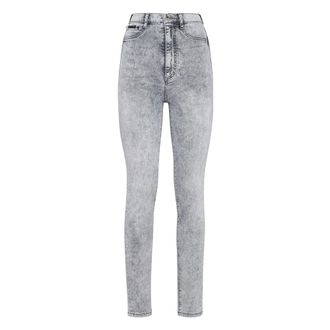 Philipp Plein Dames, Jeans, Grijs, Maat: W28 Katoen