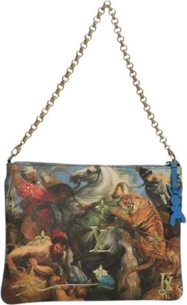 Louis Vuitton Pre-owned Clutches, female, Multicolor, Size: ONE SIZE Pre-owned Accessory Pouch