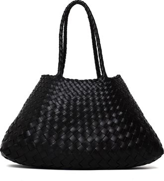 Dragon Diffusion Santa Croce Big Handwoven Calf Leather Tote Bag