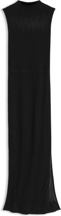 HUGO BOSS Knitted tube dress with sheer detailing