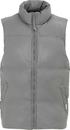 Firetrap Herenvest met PU-vulling (Donkergrijs)