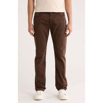 7 For All Mankind The Straight Leg Jeans in Coffee Bean at Nordstrom Rack, Size 33