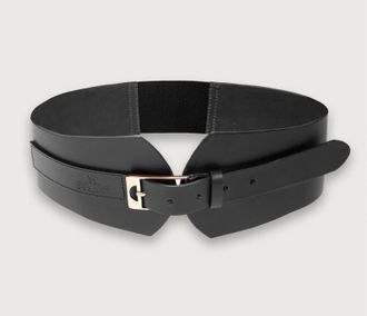 The IQ Collection Womens Jadra Belt In Black
