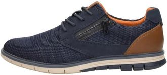 Bugatti Simone Comfort - Heren - Veterschoenen - Blauw - 44 EU - Schoenen