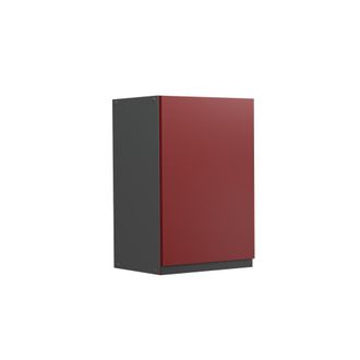 Vicco Armario Colgante R-line, Rojo, 40 Cm Forma De J