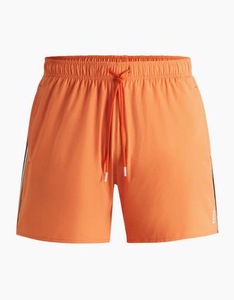 HUGO BOSS Mens BOSS Black Iconic Swim Shorts S1-25 823 Bright Orange - Size: 35/34/32