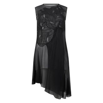 Alberta Ferretti Dames, Jurken, Zwart, Maat: S Poliester
