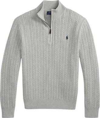 Ralph Lauren Turtleneck Trui - Heren - Truien - Grijs - Maat: XL