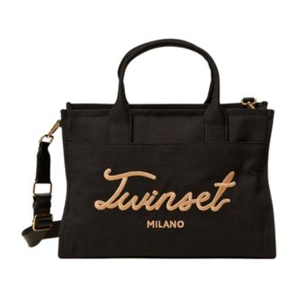 Twinset Donna, Borse, Nero, Taglia unica, new