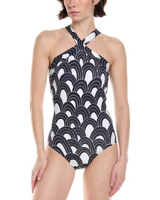 Trina Turk High Neck One-Piece