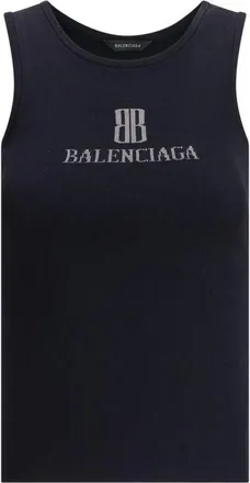 Balenciaga Mujer, Camisetas, Negro, Talla: S