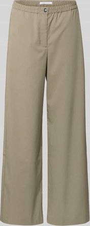 Sams&oslash;e & Sams&oslash;e Hose mit elastischem Bund Modell SATOVA in Oliv Melange, Gr&ouml;&szlig;e XL