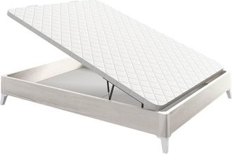 Colchones Aznar Canap&eacute; Abatible Arc&oacute;n De Madera Con Patas Transpirable Altura 34,5 Cm 105x190 Cm - &Aacute;rtic