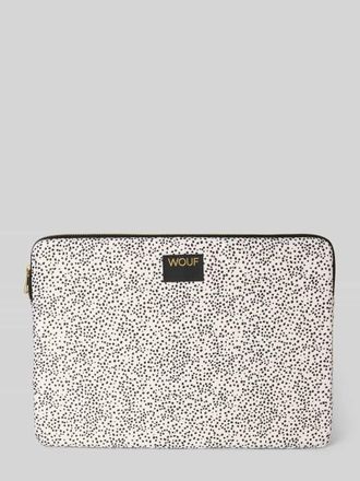 Wouf Laptop Tasche mit Logo-Patch Modell Panna in Offwhite, Gr&ouml;&szlig;e 1