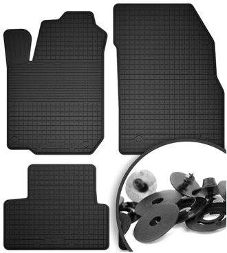 OEM Alfombrillas De Goma + Topes Para: Peugeot 5008 I Crossover (2009-2017)