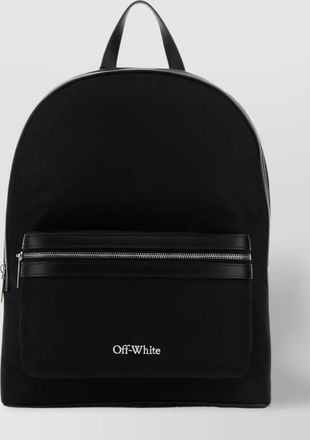 Off-white adjustable shoulder strap backpack