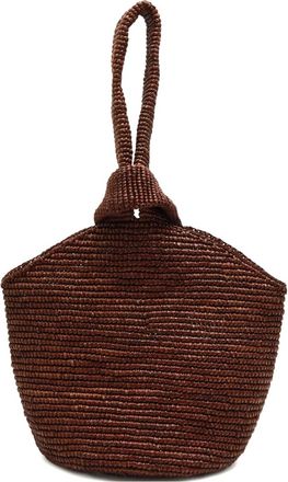 Sensi Studio Borsa tote Pullthrough mini - Marrone