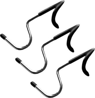No Brand Gancho De Metal Resistente En Forma De S De 20 Piezas Para Luces De Tiendas De Campa&ntilde;a, Ganchos Port&aacute;tiles Y Estables Para Colgar L&aacute;mparas De Exterior