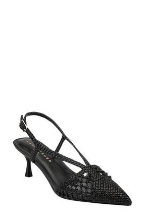 Marc Fisher Reagan Slingback Pump in Black at Nordstrom Rack, Size 7