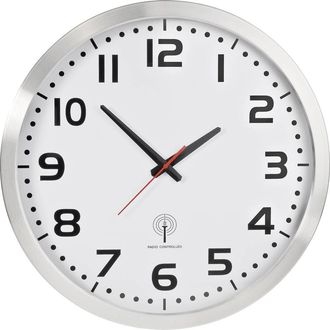 Eurotime Eurotime 56863 Reloj De Pared De Aluminio 50 Cm