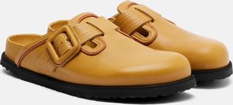 Birkenstock Boston leather clogs