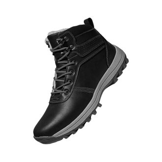 Generic mens waterproof walking boots MenS Boots MenS High Top Fashion Casual Trainers Breathable Flat Casual Shoes Winter Padded Warm Men Boot Outrider water