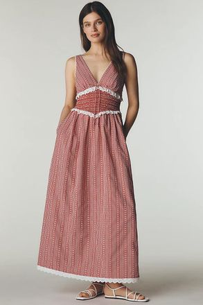 Saylor Karima V-Neck Maxi Dress