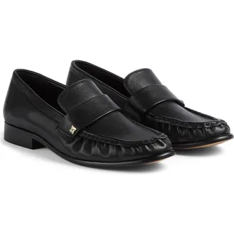 L.k. Bennett Adira Stud Loafer in Black at Nordstrom, Size 6Us