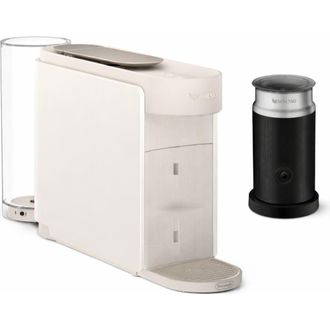 Nespresso Vertuo Up Coffee Machine & Aeroccino Frother Set in White at Nordstrom