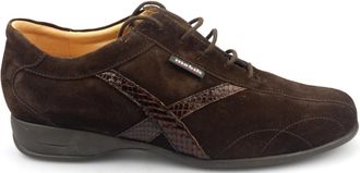 Mephisto Pastora Dames Veterschoen - Bruin - Dames - Veterschoenen - Bruin - 37 EU - Su&egrave;de - Schoenen