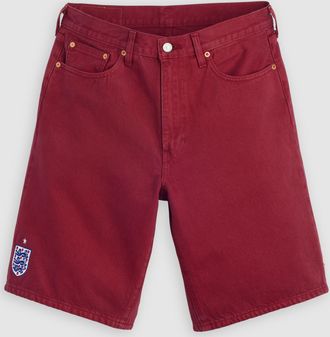 Levi's England Football 478 Baggy Shorts - Mens - 29 - Red