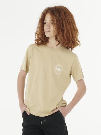 Rip Curl Jungen T-Shirt mit Print RIP CURL beige