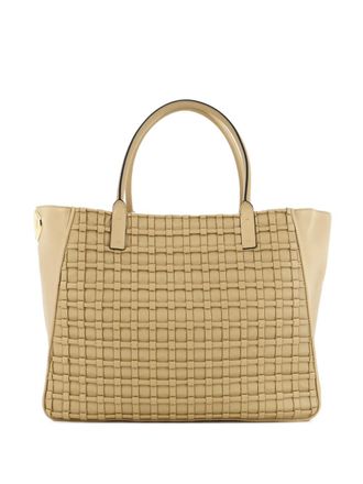 Valentino Garavani VLogo Bold Leather Large tote bag - Toni neutri