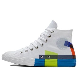 Converse Chuck Taylor All Star Canvas Shoes White/Blue 173184C
